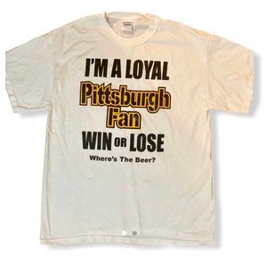 Pittsburgh Steelers T-shirt size Large